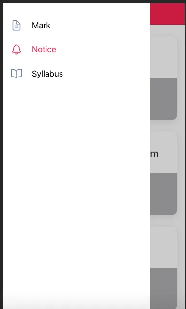 Student Management grade summary screen